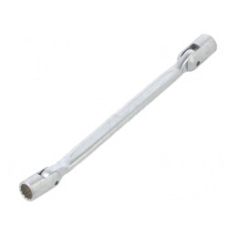 Cheie tubulară cu articulație 10mm și 12mm oțel crom-vanadium | Electronic-mag.ro | Componente Electronice