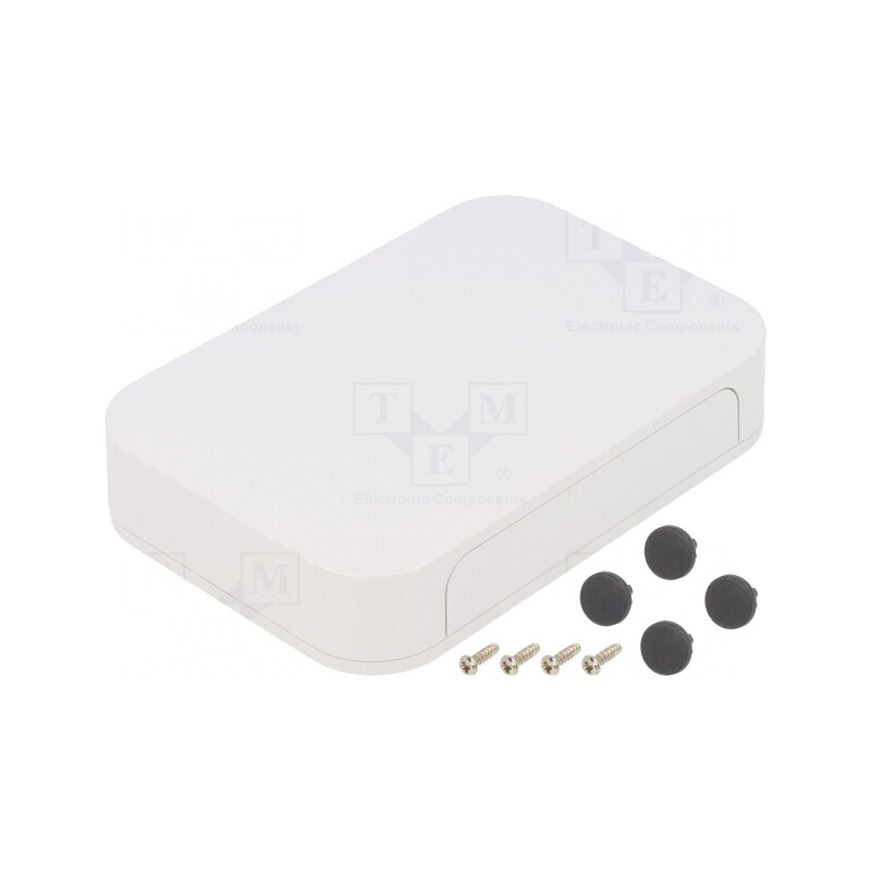 Carcasă ABS Albă 125x85x25mm IP40 | Electronic-mag.ro | Componente Electronice