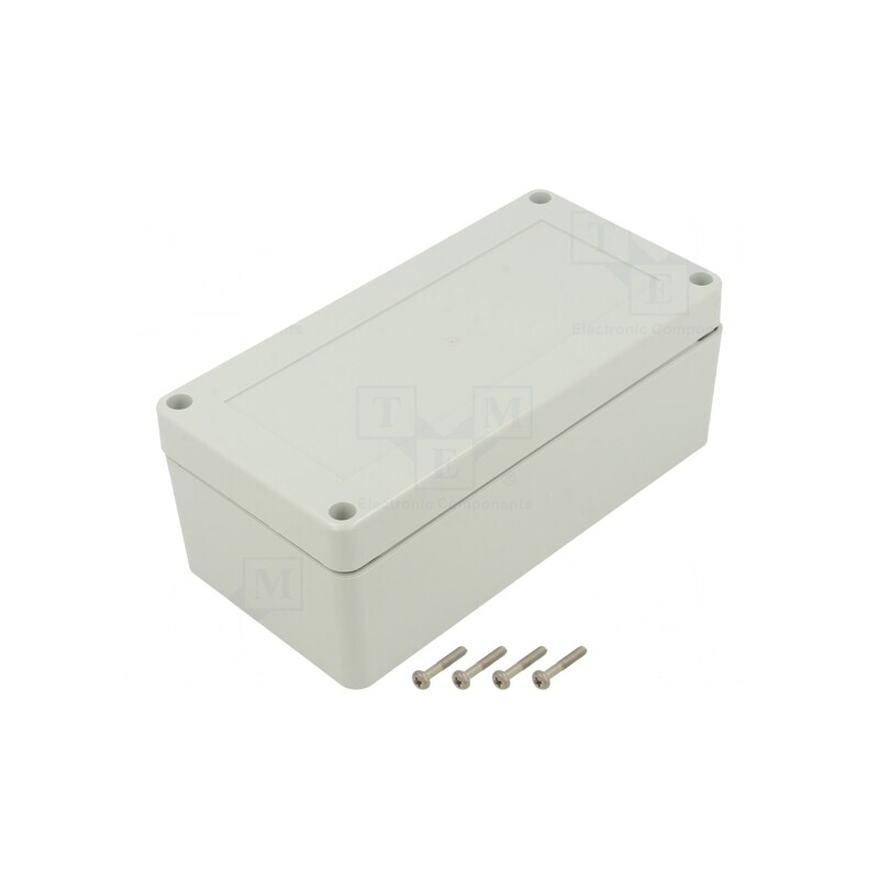 Carcasă Universală 80x160x60 mm cu Bucşă din Alamă | Electronic-mag.ro | Componente Electronice