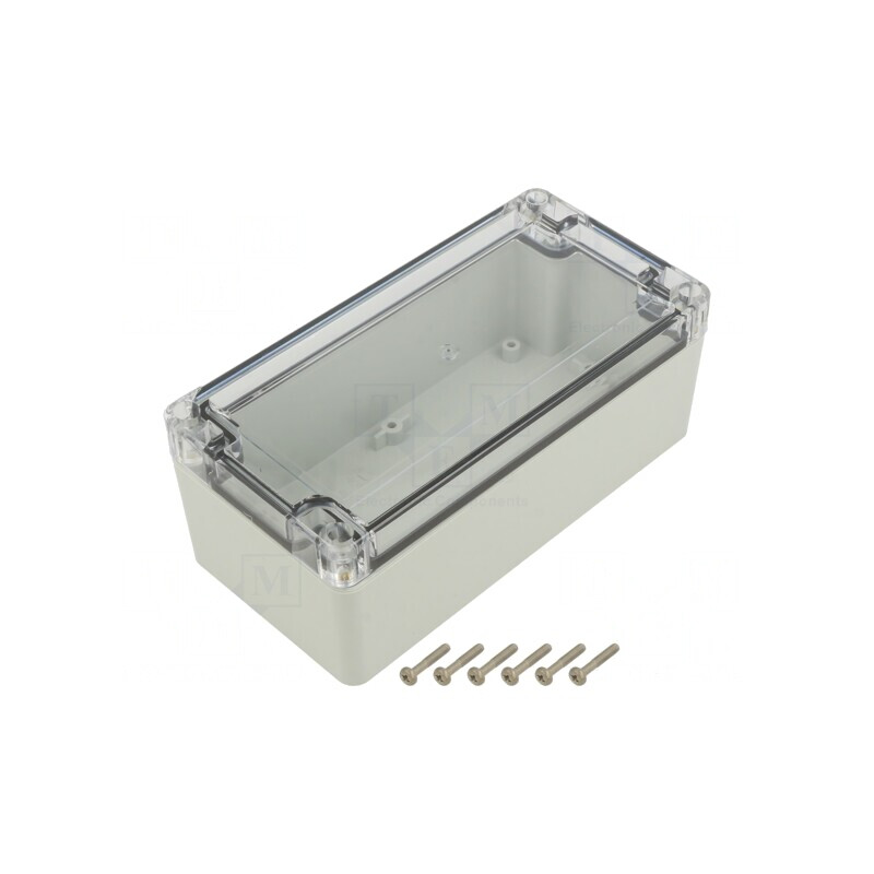 Carcasă Universală 80x160x60mm cu Bucșă din Alamă | Electronic-mag.ro | Componente Electronice