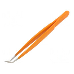 Pensetă 150mm cu Vârf Curbat Plată Universale | Electronic-mag.ro | Componente Electronice