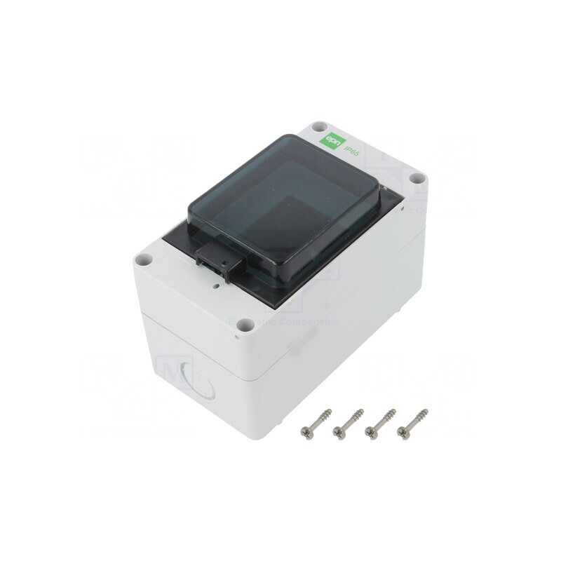 Carcasă modulară IP65 gri deschis 3 compartimente | Electronic-mag.ro | Componente Electronice