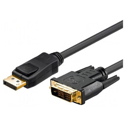 Cablu DisplayPort la DVI-D 1m