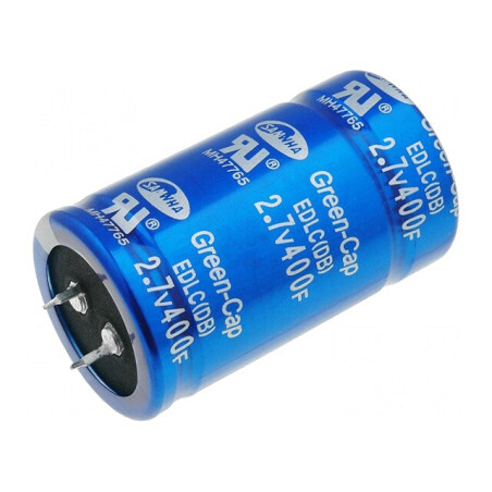 Supercondensator SNAP-IN 400F 2,7VDC 10mm EDLC | Electronic-mag.ro | Componente Electronice
