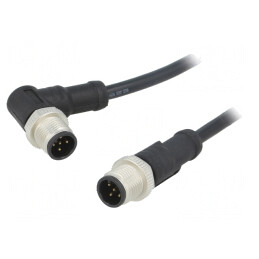 Cablu pentru senzori și automatizări M12 1m | Electronic-mag.ro | Componente Electronice