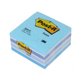 Post-it-uri adezive 76x76mm albastru | Electronic-mag.ro | Componente Electronice