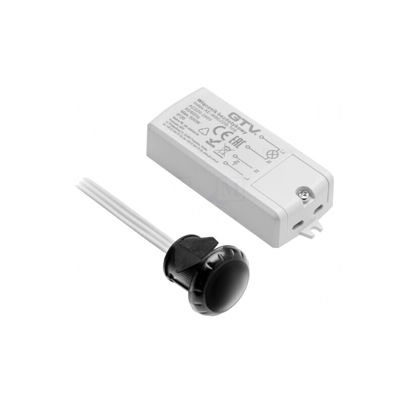 Intrerupător unipolar cu senzor de mișcare 2m 110-240V fără atingere | Electronic-mag.ro | Componente Electronice