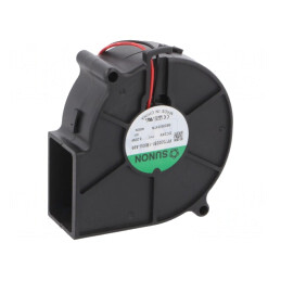 Ventilator DC 24V 75x75x30mm 26,34m3/h 42dBA | Electronic-mag.ro | Componente Electronice