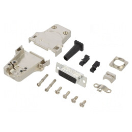 Conector D-Sub 26P Mamă Lipire pe Cablu Gold | Electronic-mag.ro | Componente Electronice