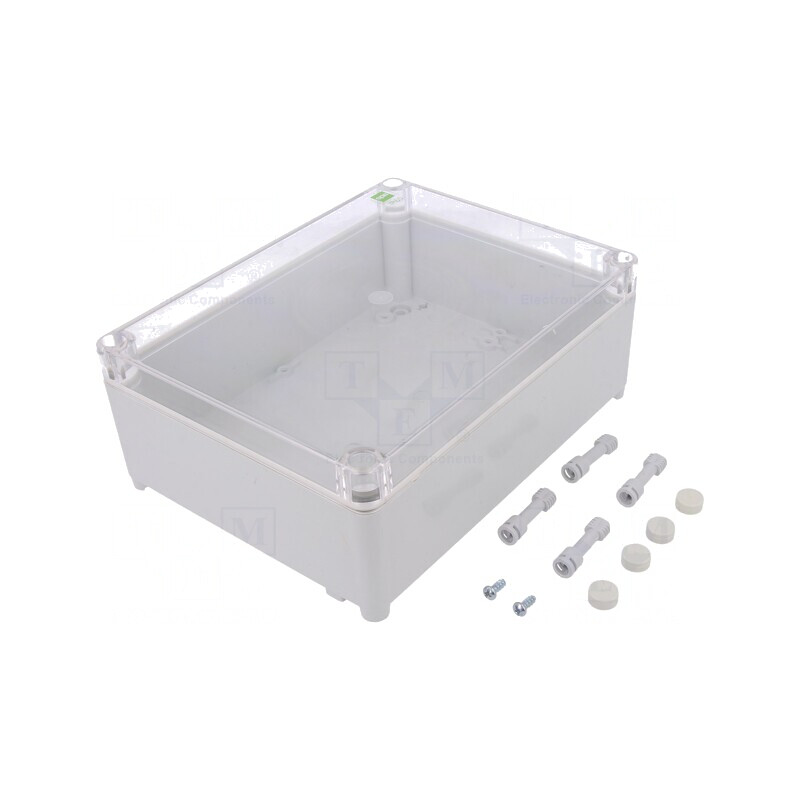 Carcasă Universală Industrial Gri 170x220x86mm | Electronic-mag.ro | Componente Electronice