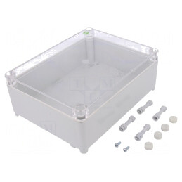 Carcasă Universală Industrial Gri 170x220x86mm | Electronic-mag.ro | Componente Electronice