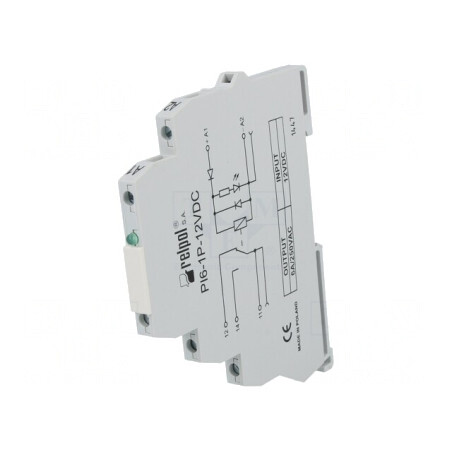 Releu Intermediar SPDT 12VDC 6A 230VAC | Electronic-mag.ro | Componente Electronice