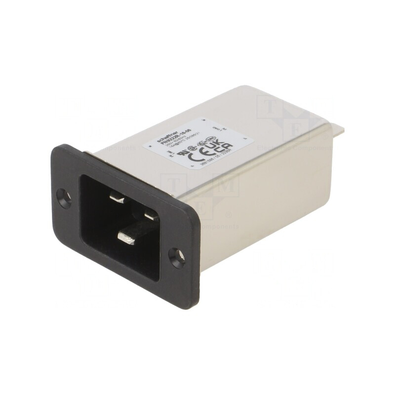 Conector de alimentare AC soclu tată 16A 250VAC C14 FN9222R-16-06 | Electronic-mag.ro | Componente Electronice Conector de alimentare AC soclu tată 16A 250VAC C14 FN9222R-16-06 | Electronic-mag.ro | Componente Electronice