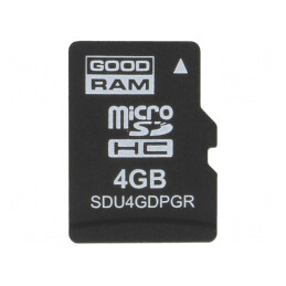 Card de memorie microSD industrial 4GB UHS-I U1 pSLC