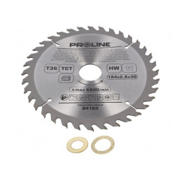 Disc Ferăstrău Circular 184mm 36 Dinți Călit | Electronic-mag.ro | Componente Electronice
