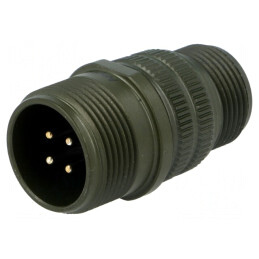 Conector Circular Aluminiu 14S MS/DS | Electronic-mag.ro | Componente Electronice
