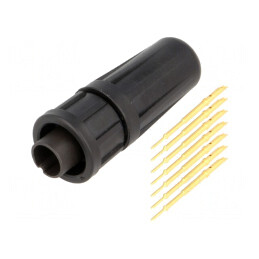Conector circular EN2 mufă tată 7 pini 3A | Electronic-mag.ro | Componente Electronice