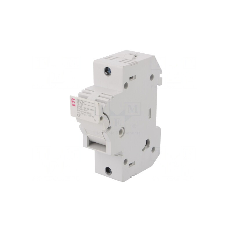 Separator cu Fuzibil 50A 690V pentru Șină DIN 14x51mm | Electronic-mag.ro | Componente Electronice
