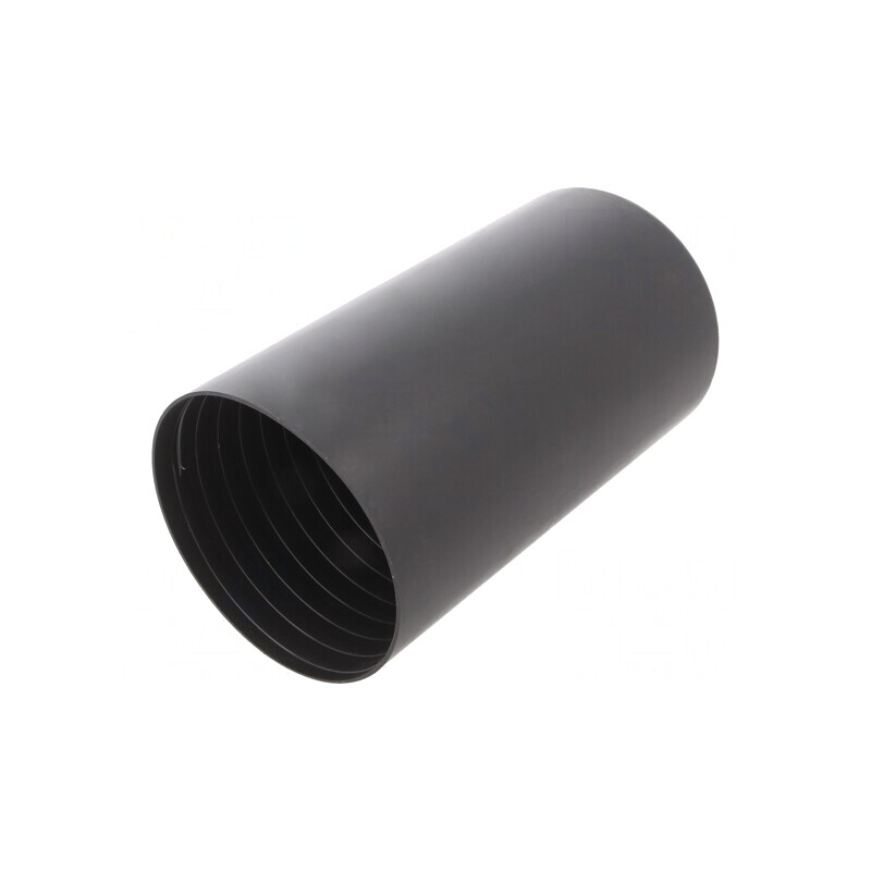 Heat Shrink Cap 76mm Black Polyolefin | Electronic-mag.ro | Componente Electronice