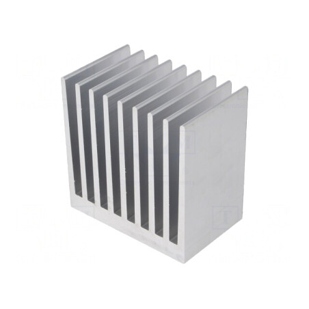 Radiator extrudat cu aripioare 50x80x80mm | Electronic-mag.ro | Componente Electronice