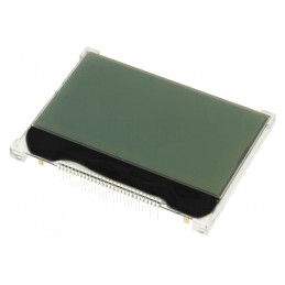 LCD grafic 128x64 STN Negativ 68,8x49,2x8,5mm 2,4