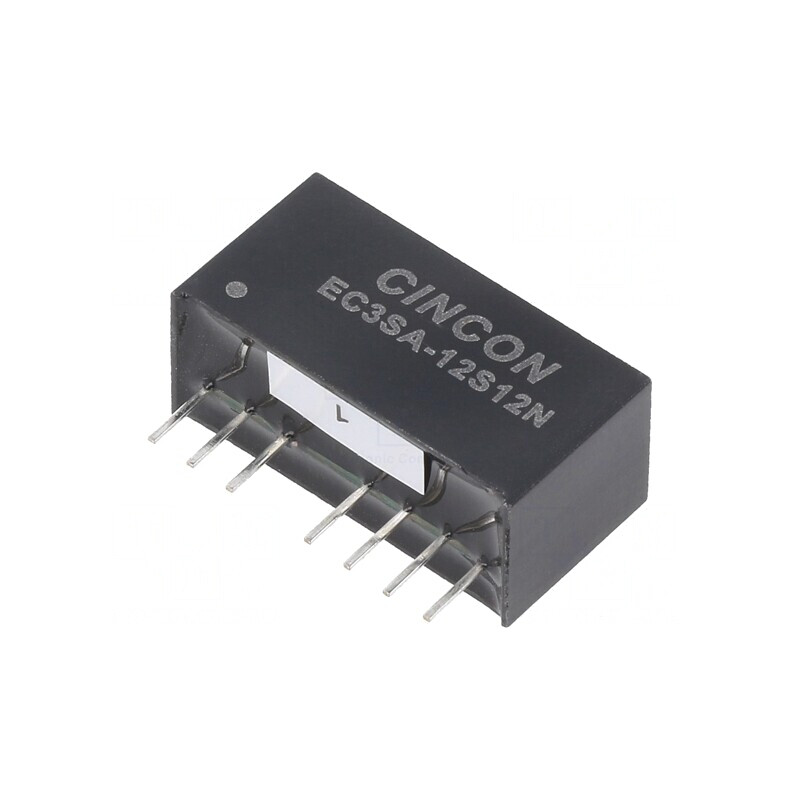 Convertor DC/DC 3W 9-18V la 12V 250mA SIP8 | Electronic-mag.ro | Componente Electronice