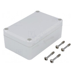 Carcasă universală ABS gri 64x98x38mm EUROMAS II | Electronic-mag.ro | Componente Electronice