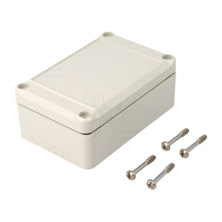 Carcasă universală 64x98x38mm ABS gri EUROMAS II | Electronic-mag.ro | Componente Electronice