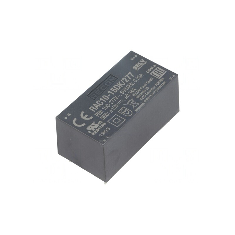 Convertor AC/DC 10W 15V 85-305VAC | Electronic-mag.ro | Componente Electronice Convertor AC/DC 10W 15V 85-305VAC | Electronic-mag.ro | Componente Electronice