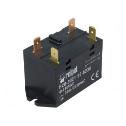 Releu Electromagnetic SPST-NO 230VAC 30A R20 | Electronic-mag.ro | Componente Electronice