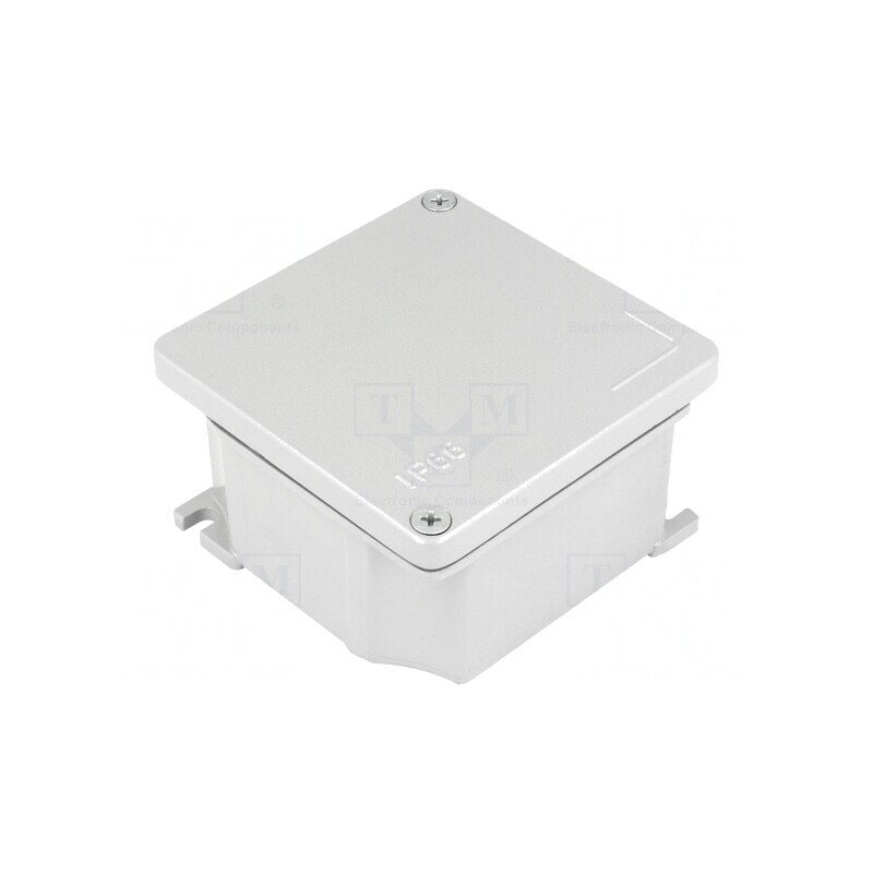 Carcasă Universală cu Lame de Fixare 101x101x58 mm | Electronic-mag.ro | Componente Electronice