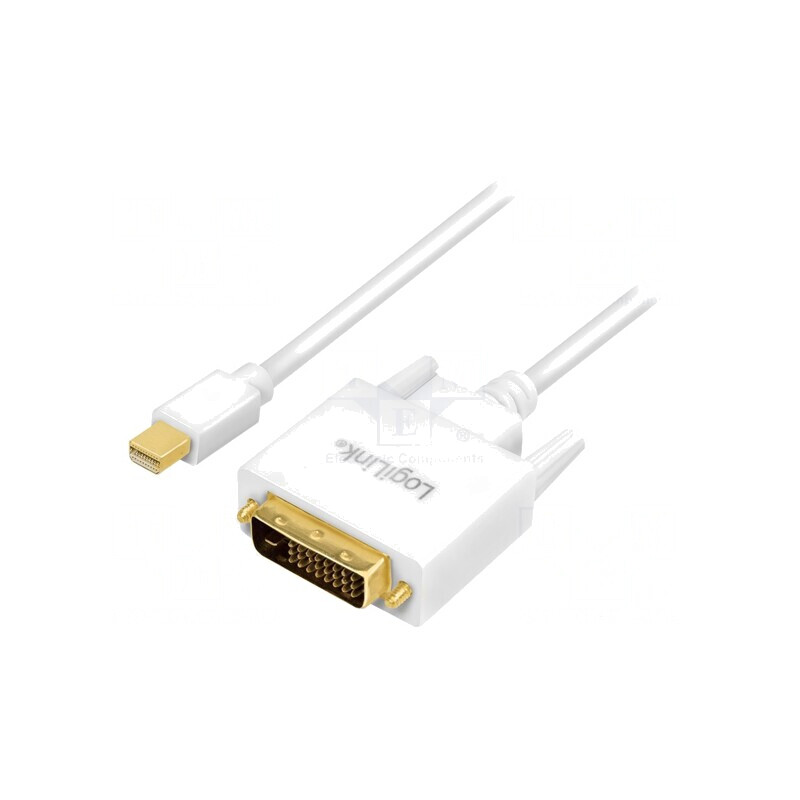 Cablu DisplayPort 1.2 Alb 1.8m | Electronic-mag.ro | Componente Electronice