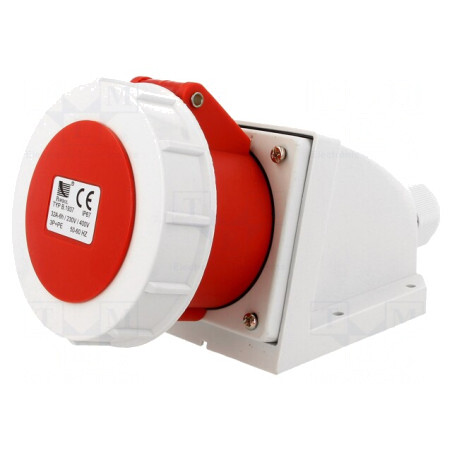 Conector Alimentare AC Trifazat 32A 400V IP67 | Electronic-mag.ro | Componente Electronice