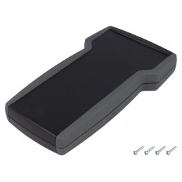 Carcasă pentru echipamente cu ecran 117x208mm | Electronic-mag.ro | Componente Electronice