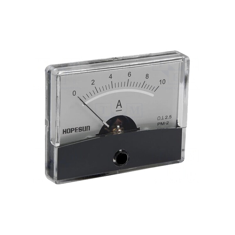 Ampermetru Panou DC 0-10A 60x47mm | Electronic-mag.ro | Componente Electronice