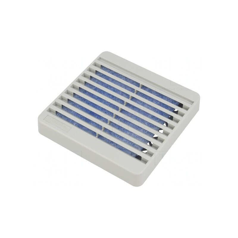 Protecție Plastic 80x80mm cu Filtru Gri și Șurub | Electronic-mag.ro | Componente Electronice