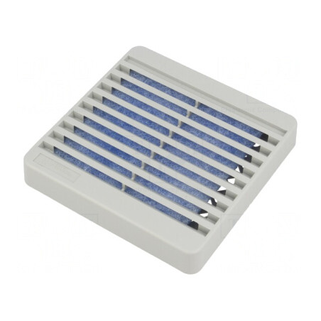 Protecție Plastic 80x80mm cu Filtru Gri și Șurub | Electronic-mag.ro | Componente Electronice