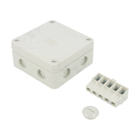 Carcasă cutie de conexiuni IP67 110x110x51mm | Electronic-mag.ro | Componente Electronice