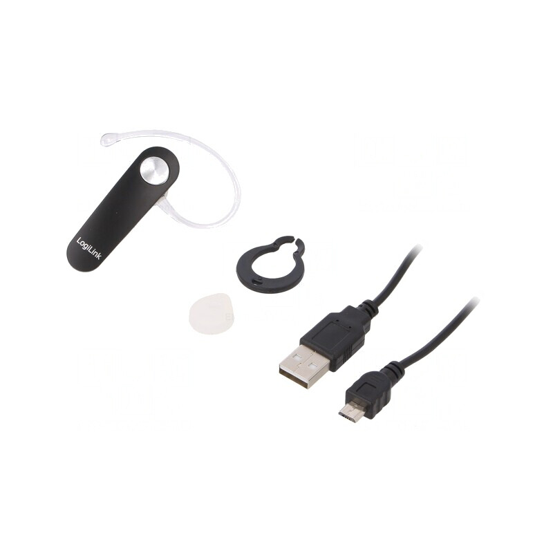 Căști Bluetooth fără fir cu microfon negre 10m | Electronic-mag.ro | Componente Electronice