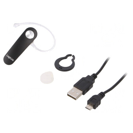 Căști Bluetooth fără fir cu microfon negre 10m | Electronic-mag.ro | Componente Electronice