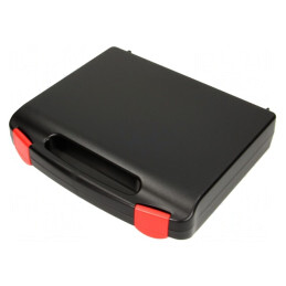 Valiză de Transport Plastic Neagră 240x170x42mm | Electronic-mag.ro | Componente Electronice