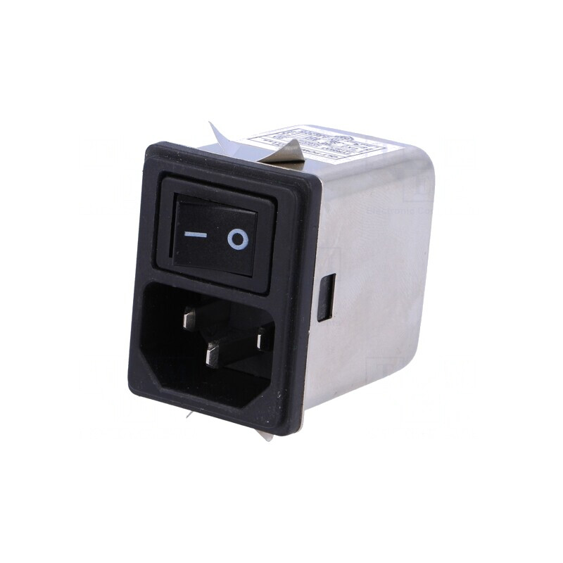 Conector Alimentare AC Soclu 6A 250V IEC 60320 FYR06A3 | Electronic-mag.ro | Componente Electronice Conector Alimentare AC Soclu 6A 250V IEC 60320 FYR06A3 | Electronic-mag.ro | Componente Electronice
