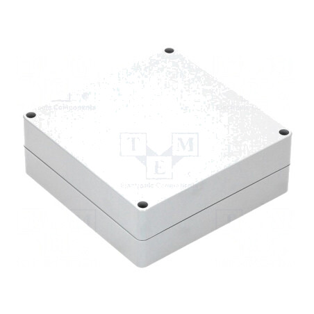 Carcasă Universală ABS Gri Închis 160x160x60mm | Electronic-mag.ro | Componente Electronice