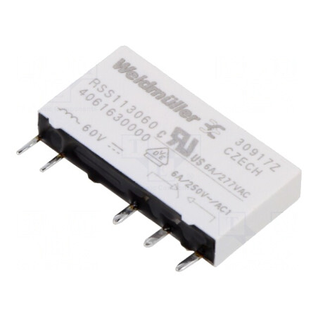 Releu Electromagnetic SPDT 60VDC 6A 250VAC cu Soclu | Electronic-mag.ro | Componente Electronice