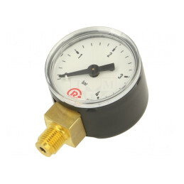 Manometru 0-4 bar 40mm pentru lichide și gaze inerte | Electronic-mag.ro | Componente Electronice
