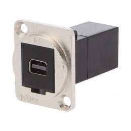 Adaptor | Mini DisplayPort soclu,din ambele părţi | FT | 19x24mm | CP30202M
