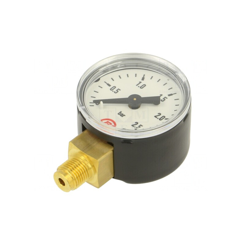 Manometru 0-2,5 bar Lichide și Gaze Inerte 40mm | Electronic-mag.ro | Componente Electronice