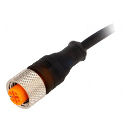 Cablu de conectare M12 3 PIN 5m IP67 250V 4A | Electronic-mag.ro | Componente Electronice