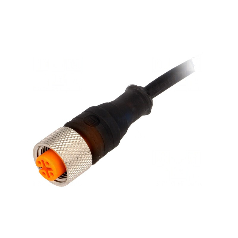 Cablu de conectare M12 3 PIN 5m IP67 250V 4A | Electronic-mag.ro | Componente Electronice
