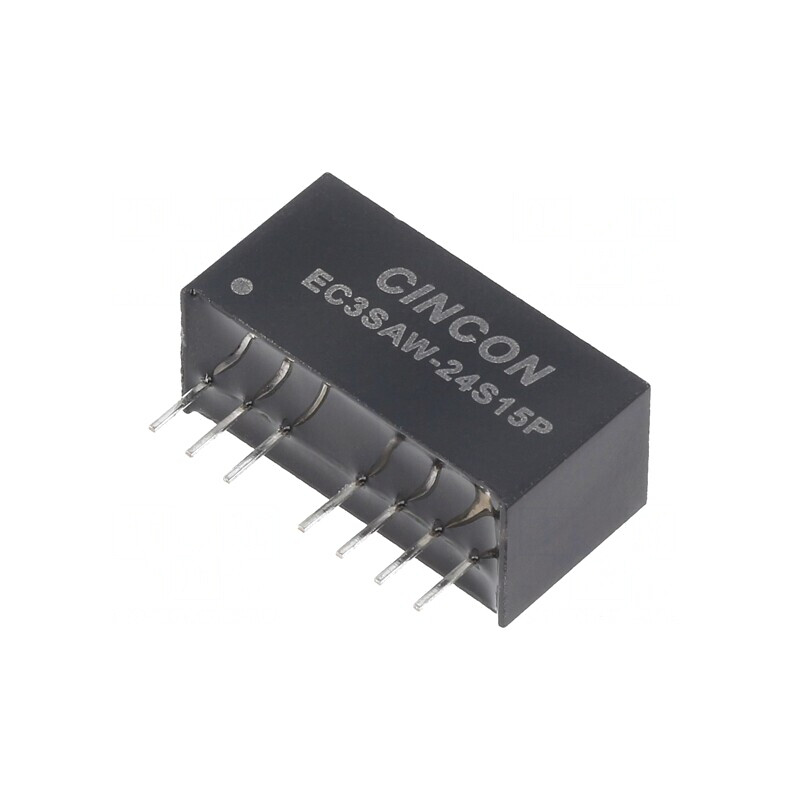 Convertor DC/DC 3W 9-36V la 15V 200mA SIP8 | Electronic-mag.ro | Componente Electronice Convertor DC/DC 3W 9-36V la 15V 200mA SIP8 | Electronic-mag.ro | Componente Electronice